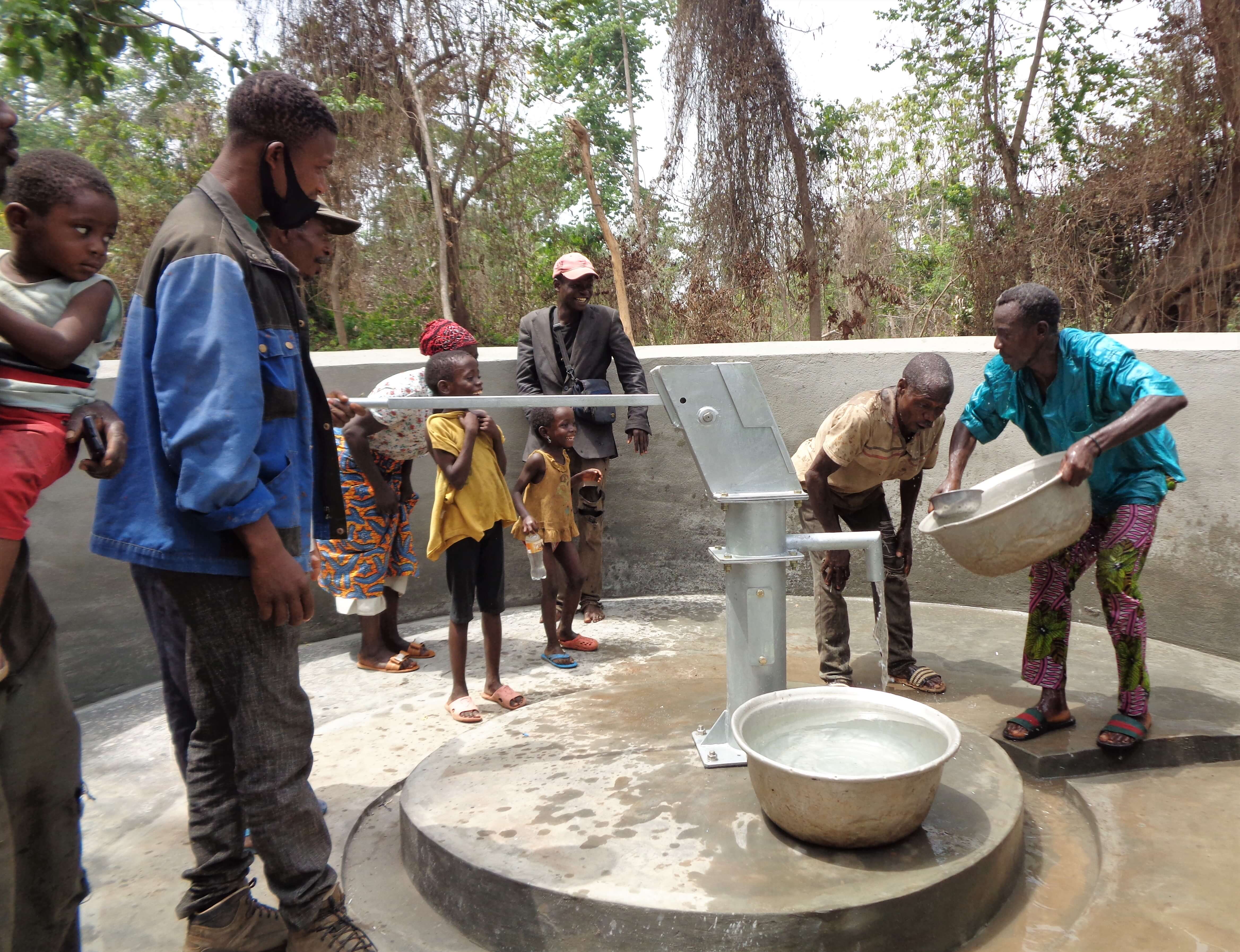 Brunnen in Agou Blagba